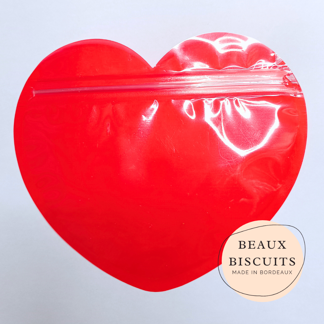 Biscuit Love et son emballage coeur