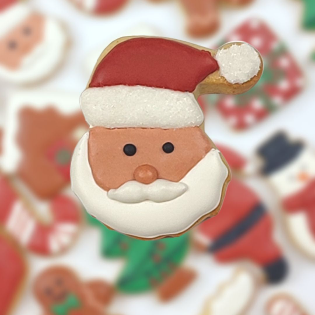 La tête du père Noël